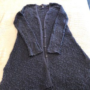 Free People Gray Long Sweater